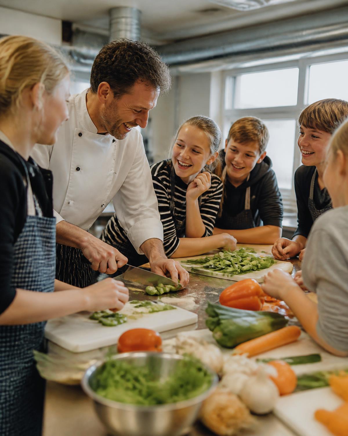 Koken: Snijden, proeven, ruiken